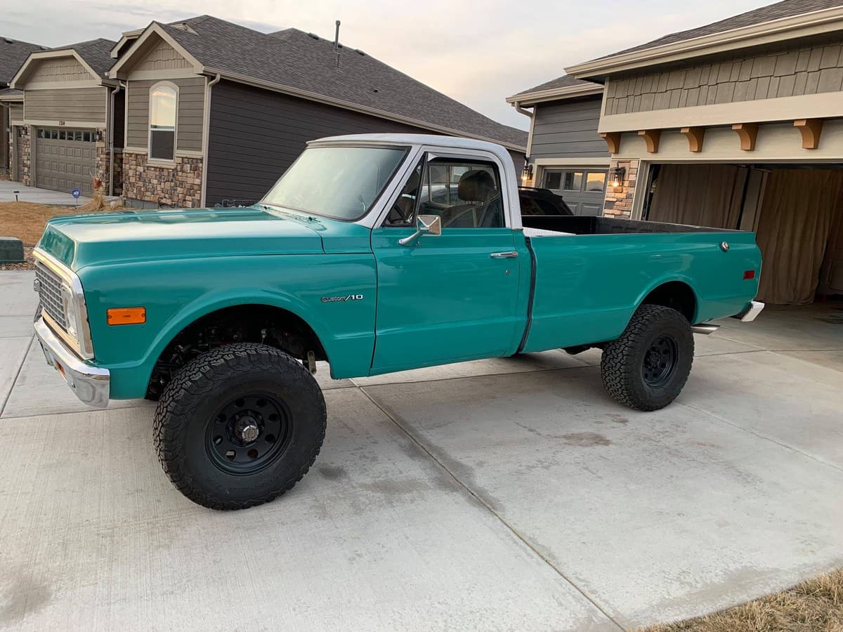 Restored teal C10
